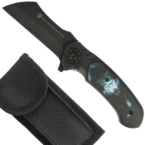 Klappmesser wolf gürteltasche - wolf,