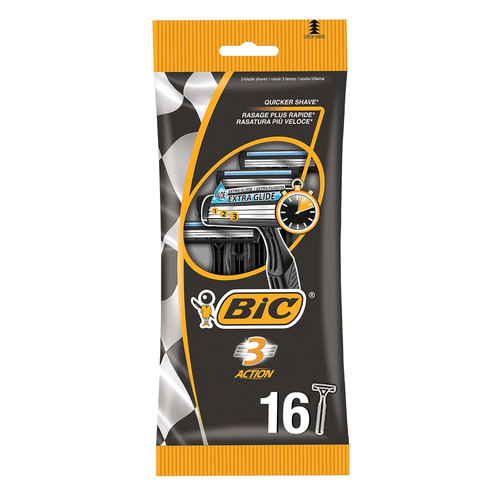 Bic action rasierer herren - 3,