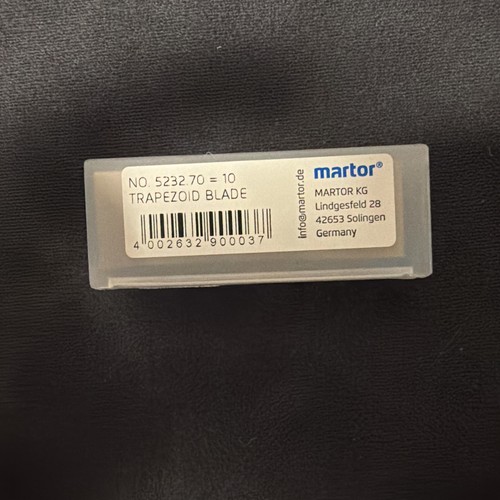 Martor ersatzklingen stück - 10,