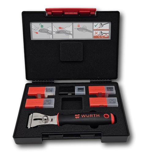 Würth klingenschaber set - klingenschaber,